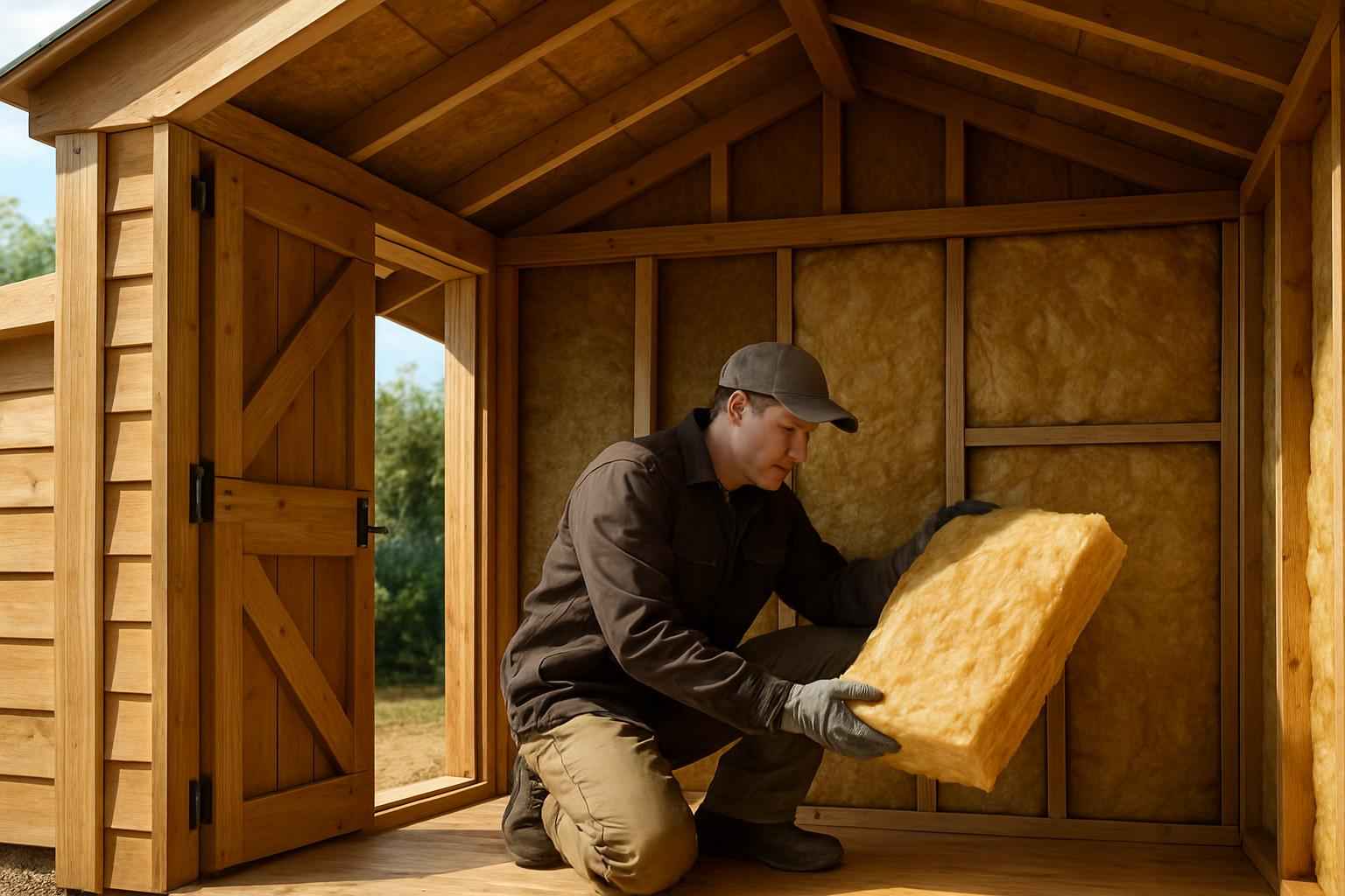 Shed Insulation Repair in Boerne TX