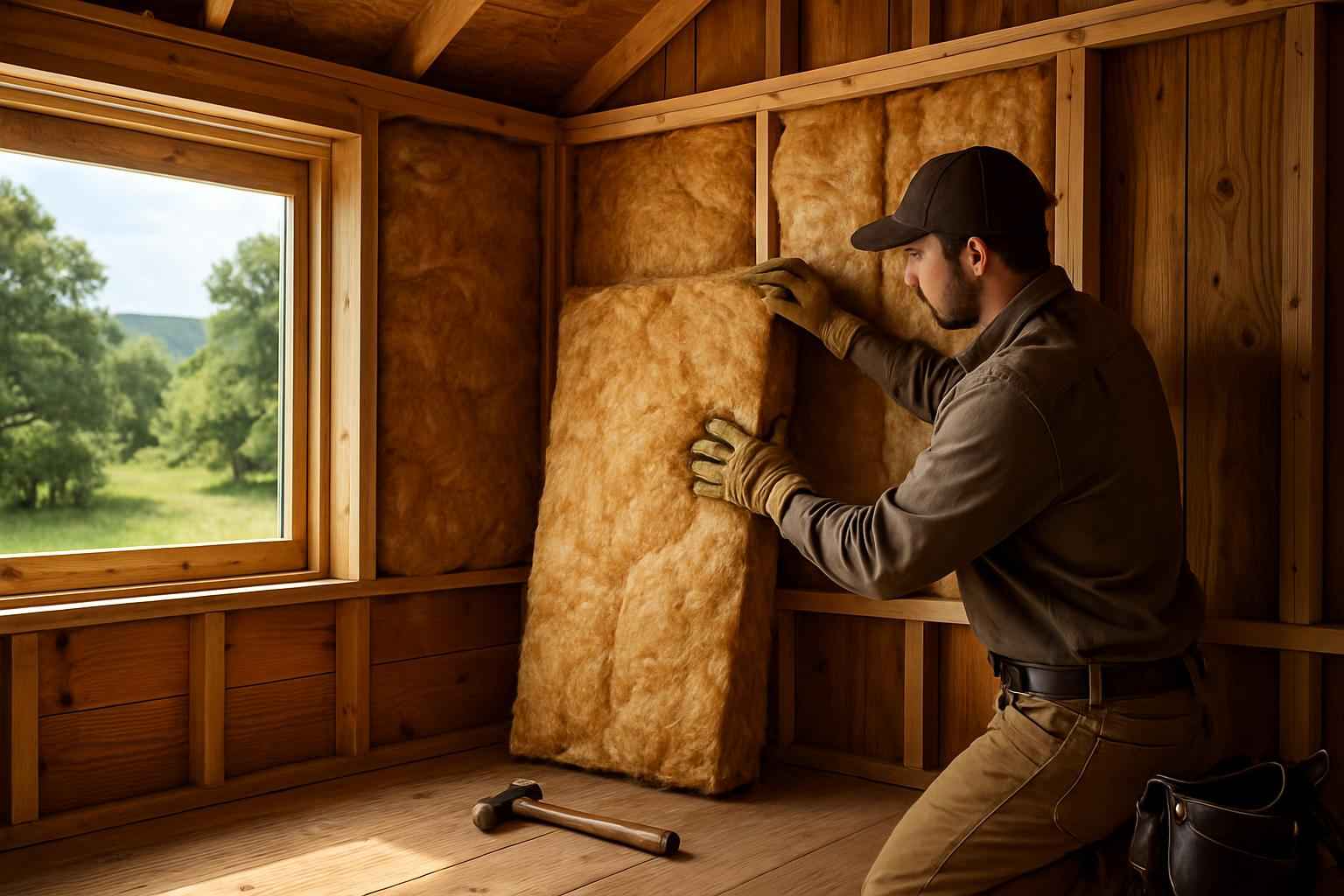 Shed Insulation Repair in Hunt TX