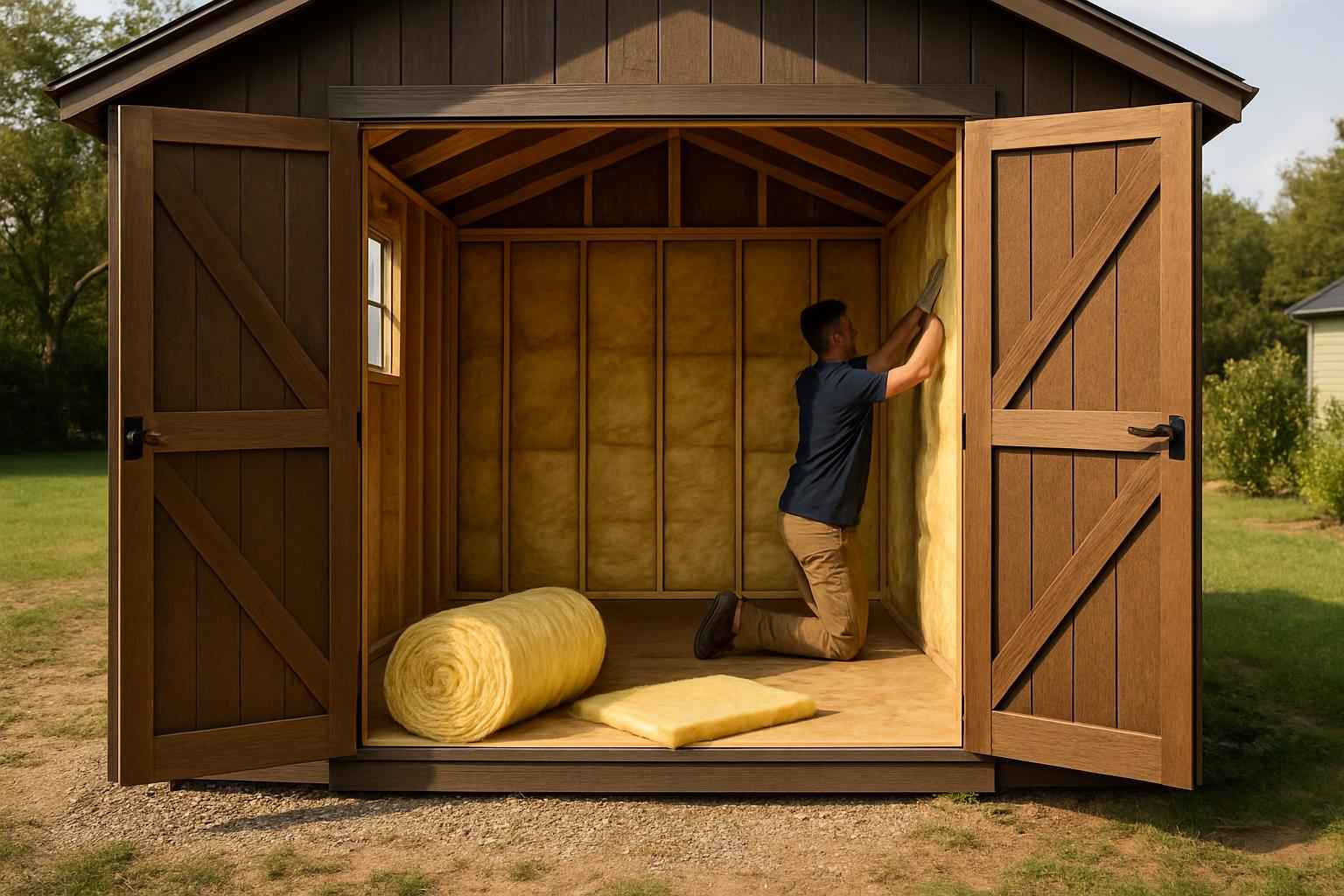 Shed Insulation Repair in Llano TX
