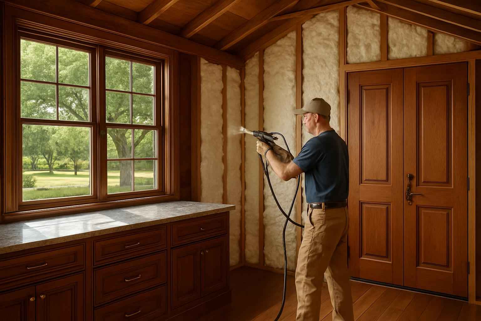 Shed Insulation Retrofit in Boerne TX