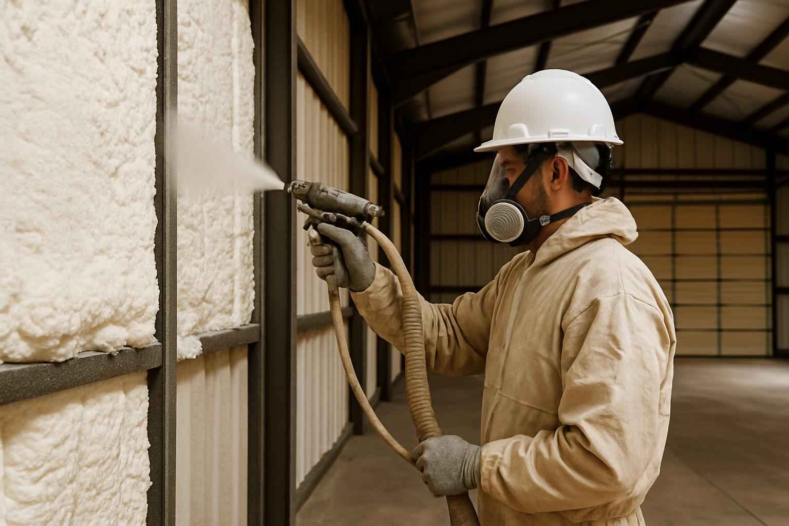 Shop Building Foam Installer in Boerne TX