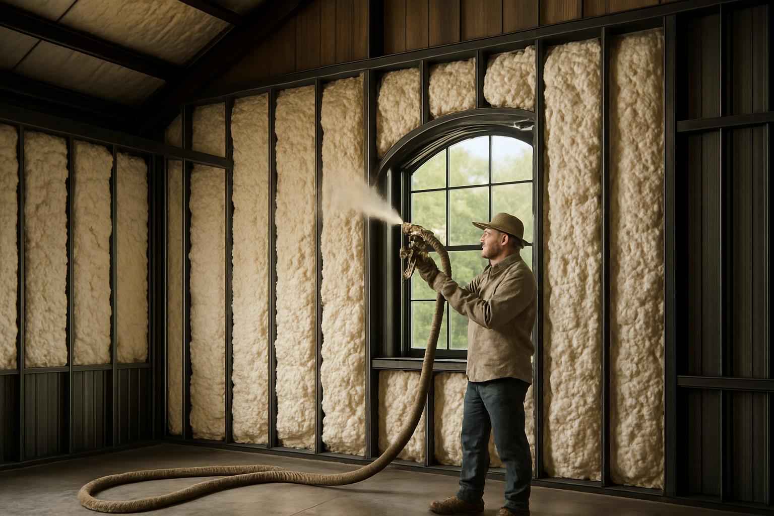 Shop Building Foam Installer in Granite Shoals TX