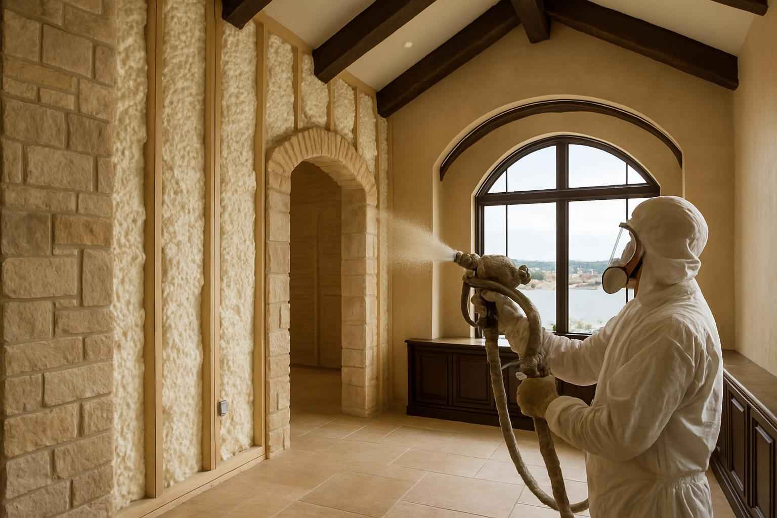 Shop Building Foam Installer in Horseshoe Bay TX