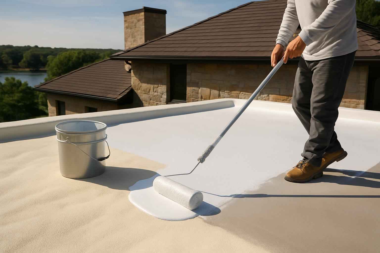 Silicone Coating Over Foam in Granite Shoals TX