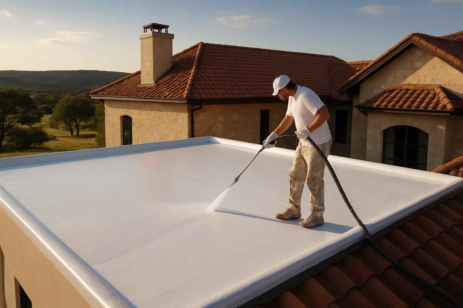 Silicone Coating Over Foam in Mountain Home TX