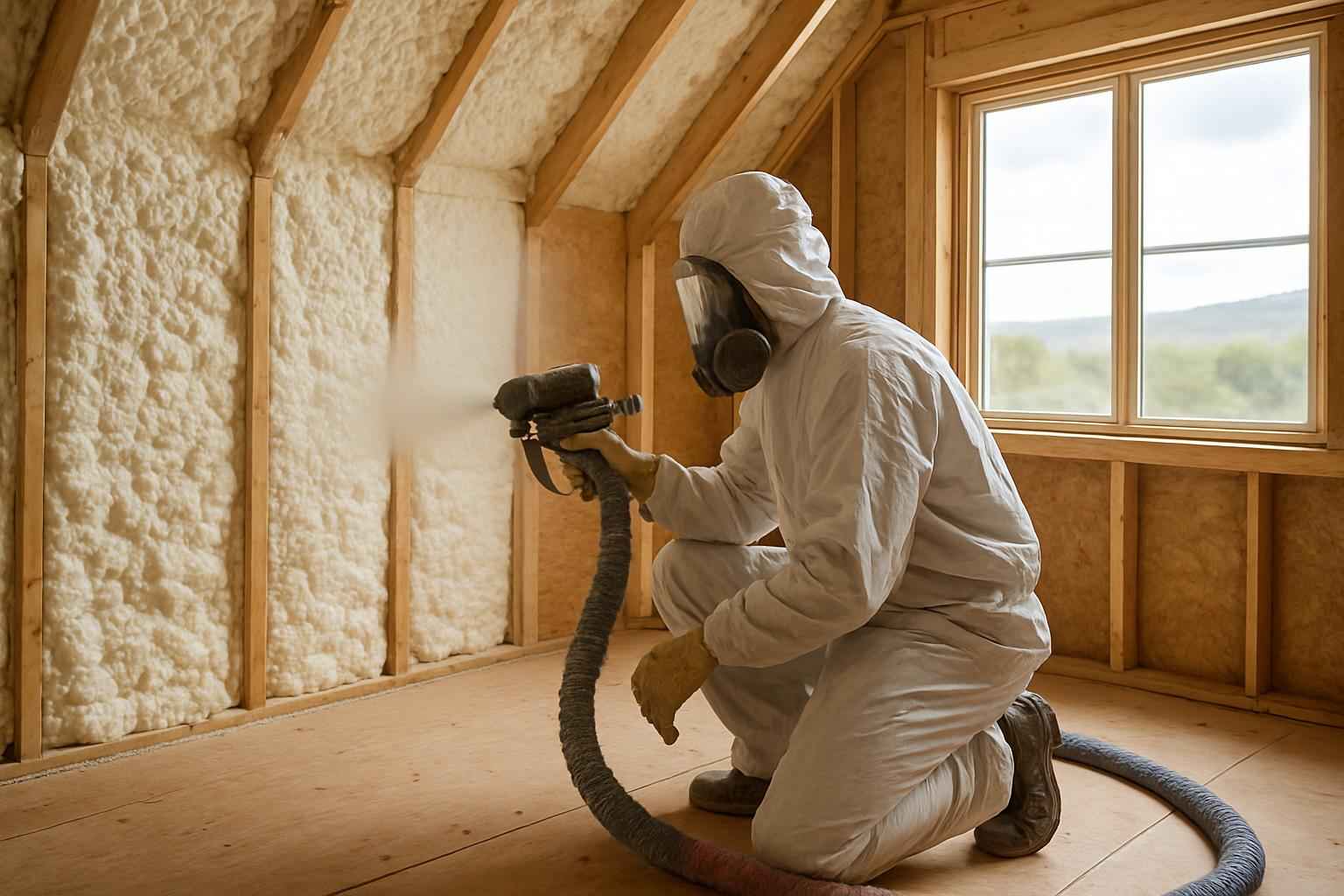 Spray Foam Installation Service in Round Mountain TX