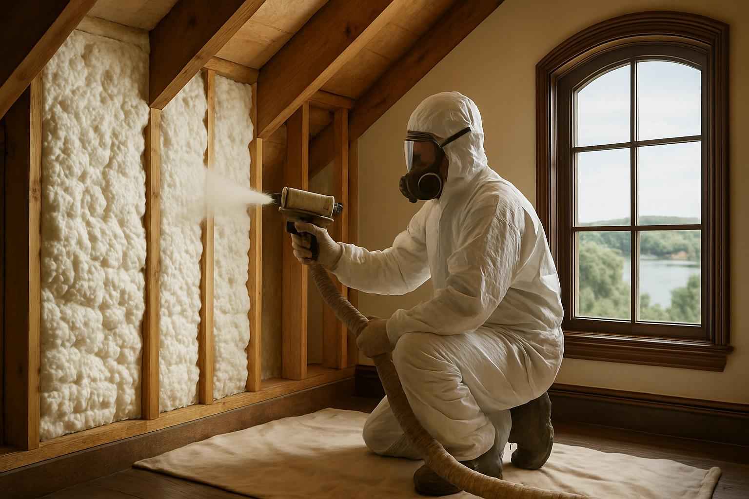 Spray Foam Insulation Company Near Me in Granite Shoals TX