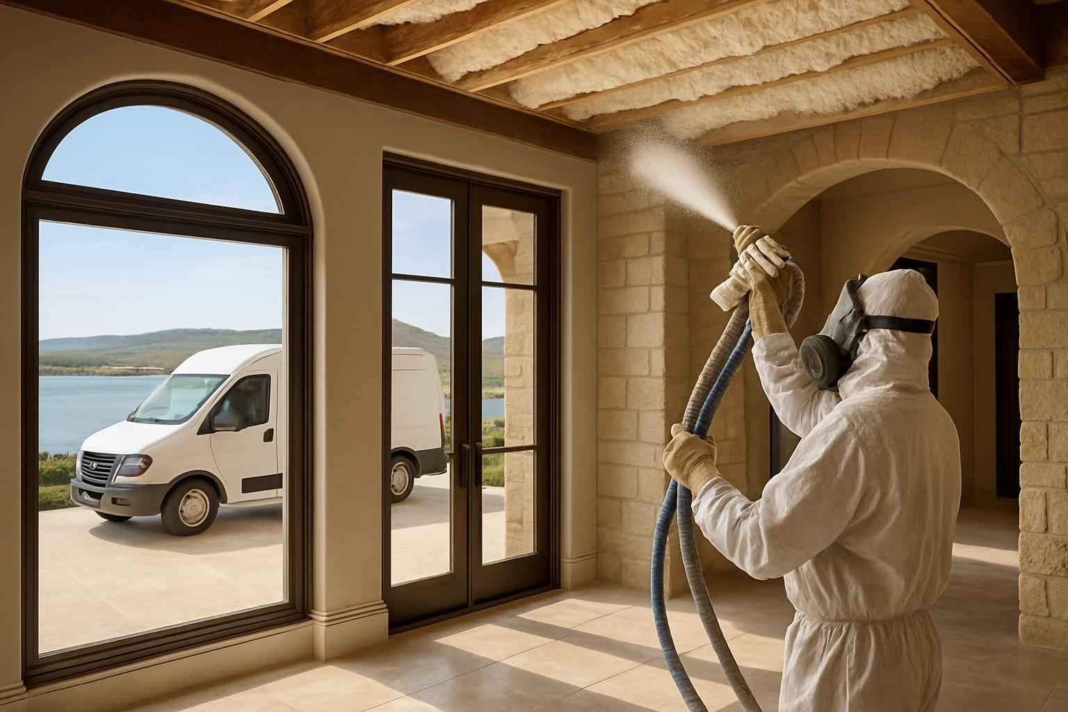 Spray Foam Insulation Company Near Me in Horseshoe Bay TX