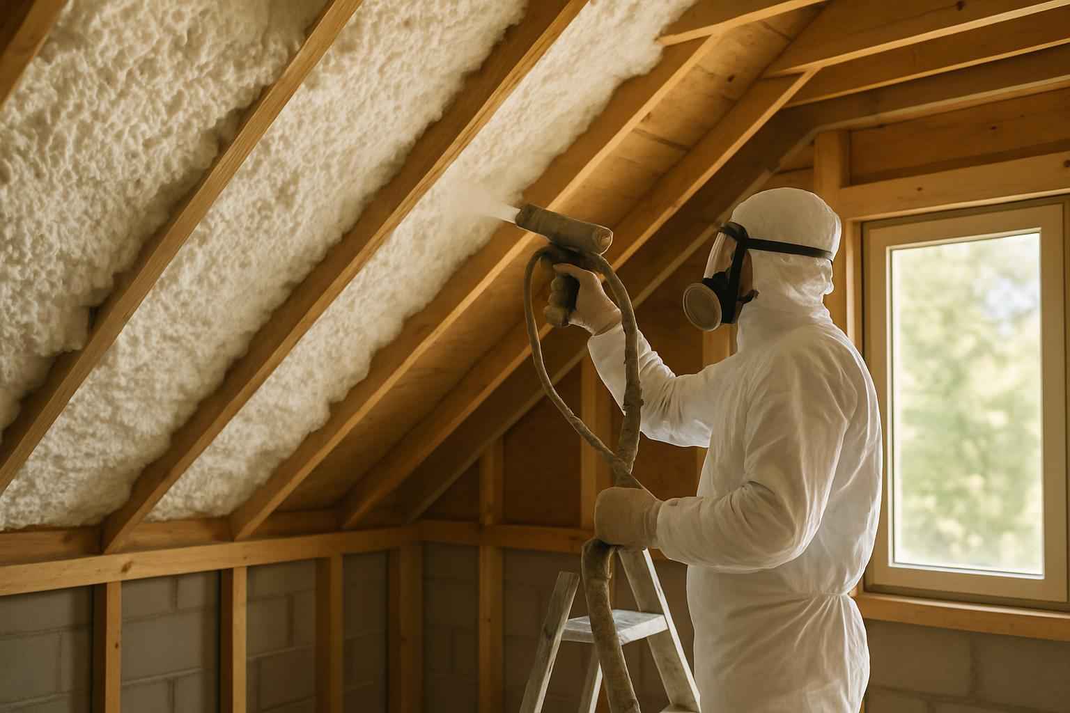 Spray Foam Insulation Company Near Me in Hunt TX