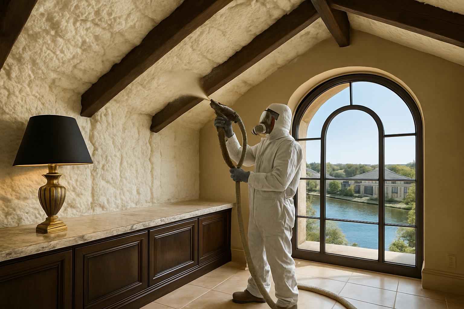 Spray Foam Insulation Cost Estimate in Granite Shoals TX