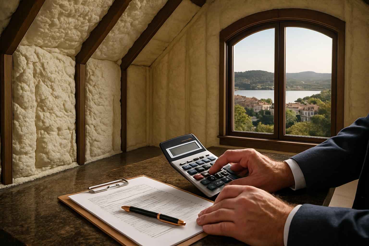 Spray Foam Insulation Cost Estimate in Horseshoe Bay TX