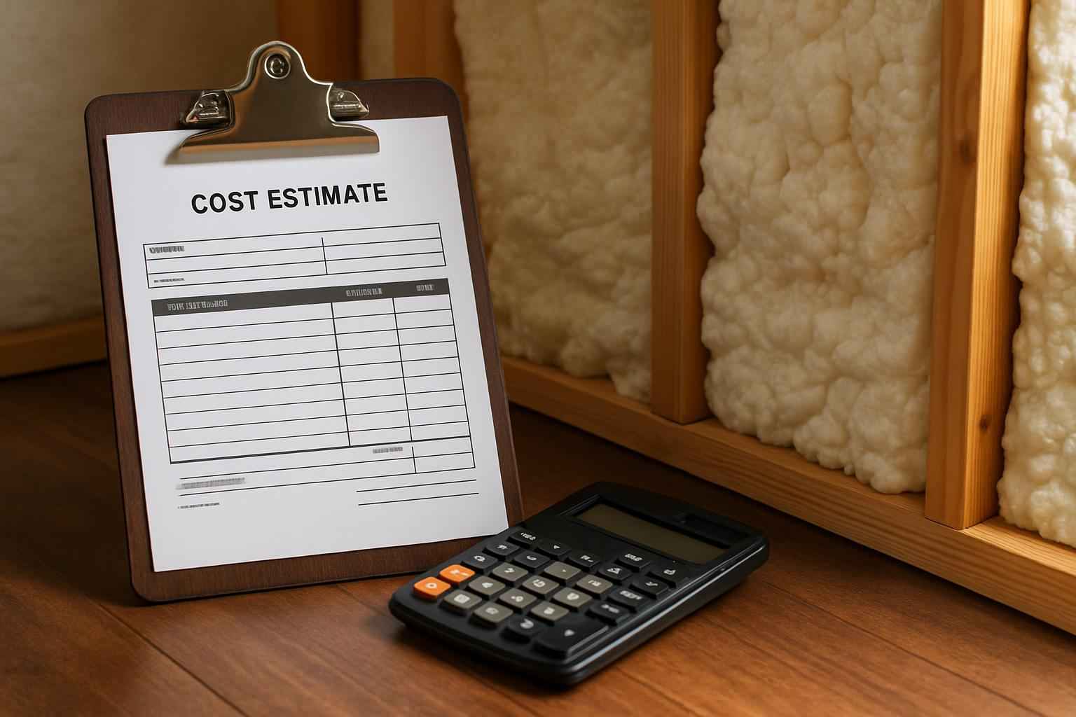 Spray Foam Insulation Cost Estimate in Kingsland TX