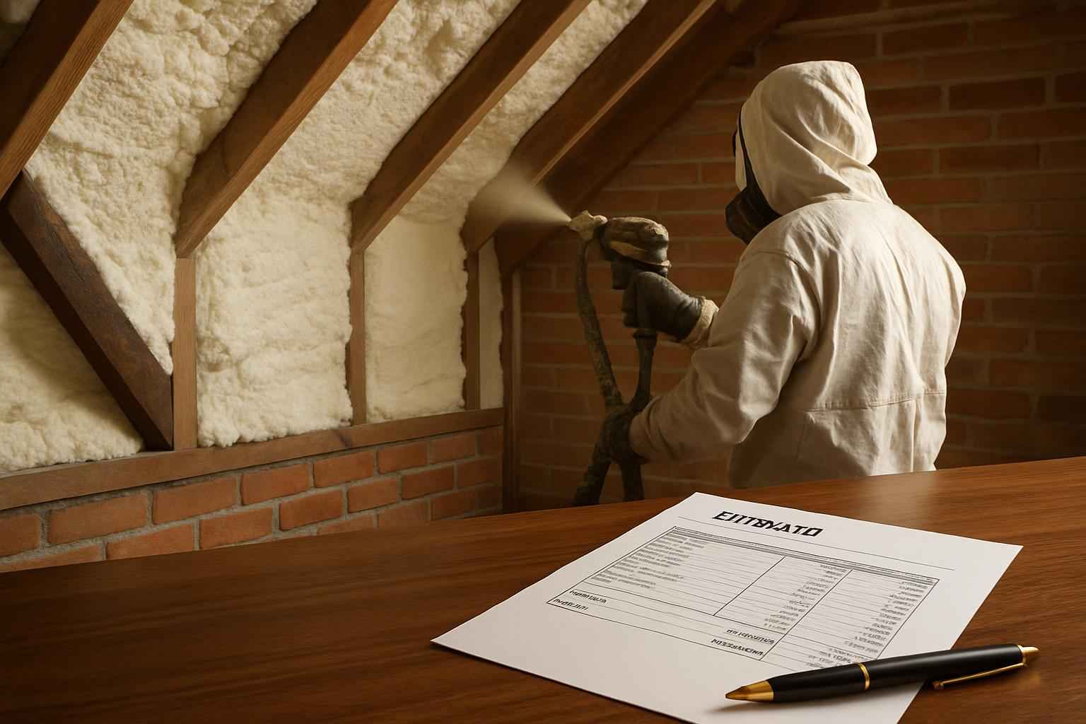 Spray Foam Insulation Cost Estimate in Llano TX