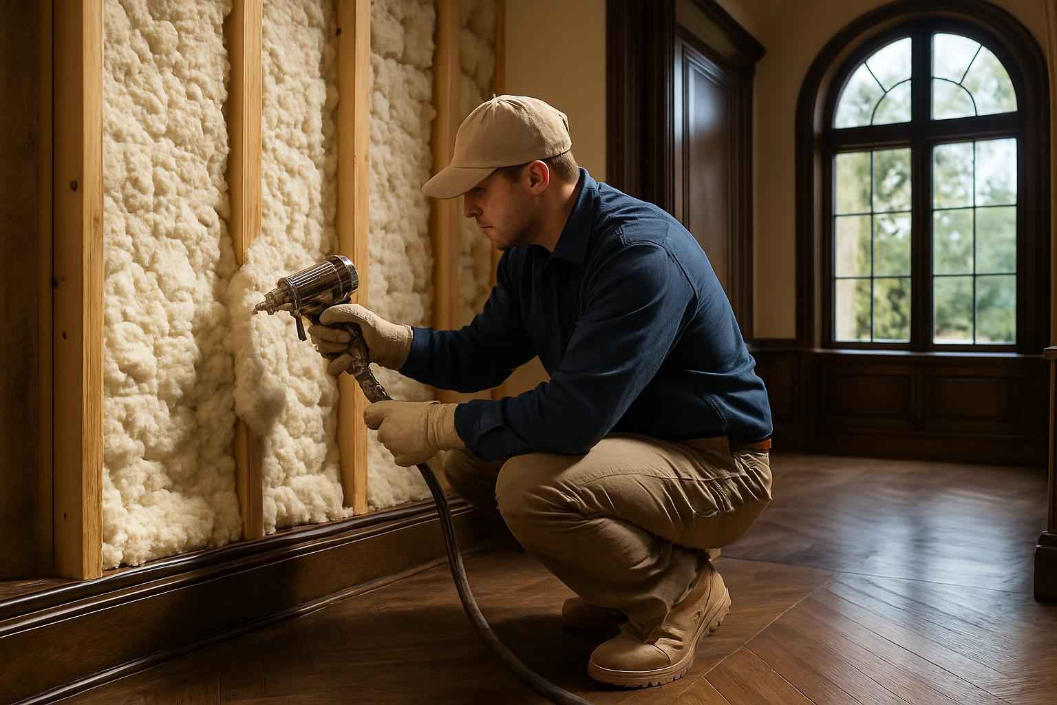 Spray Foam Insulation Repair Service in Cypress Mill TX