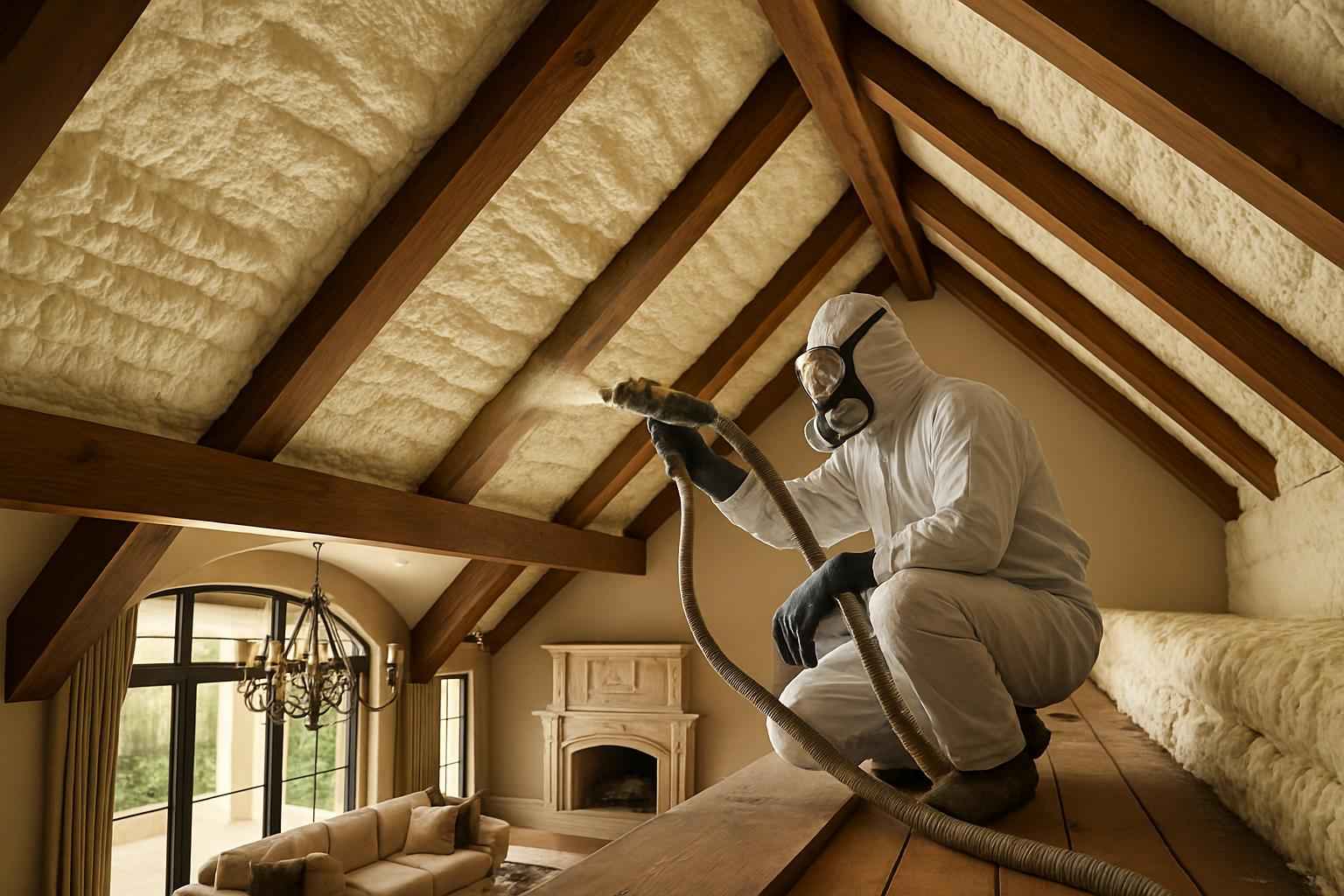 Spray Foam Insulation Repair Service in Horseshoe Bay TX