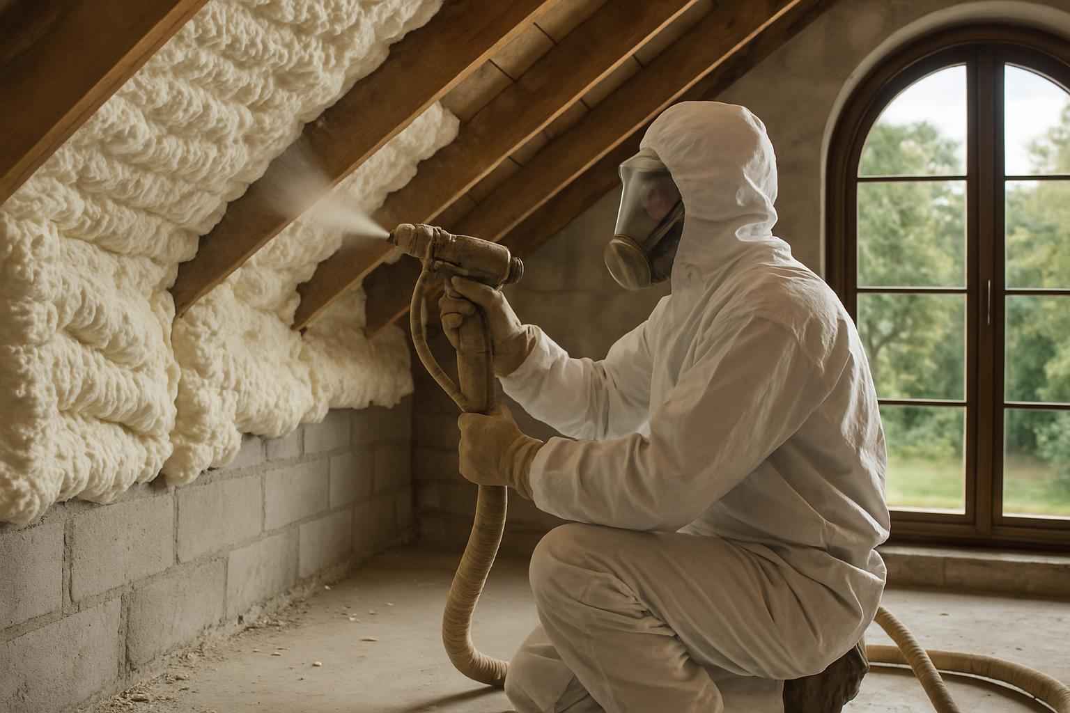 Spray Foam Insulation Repair Service in Hunt TX