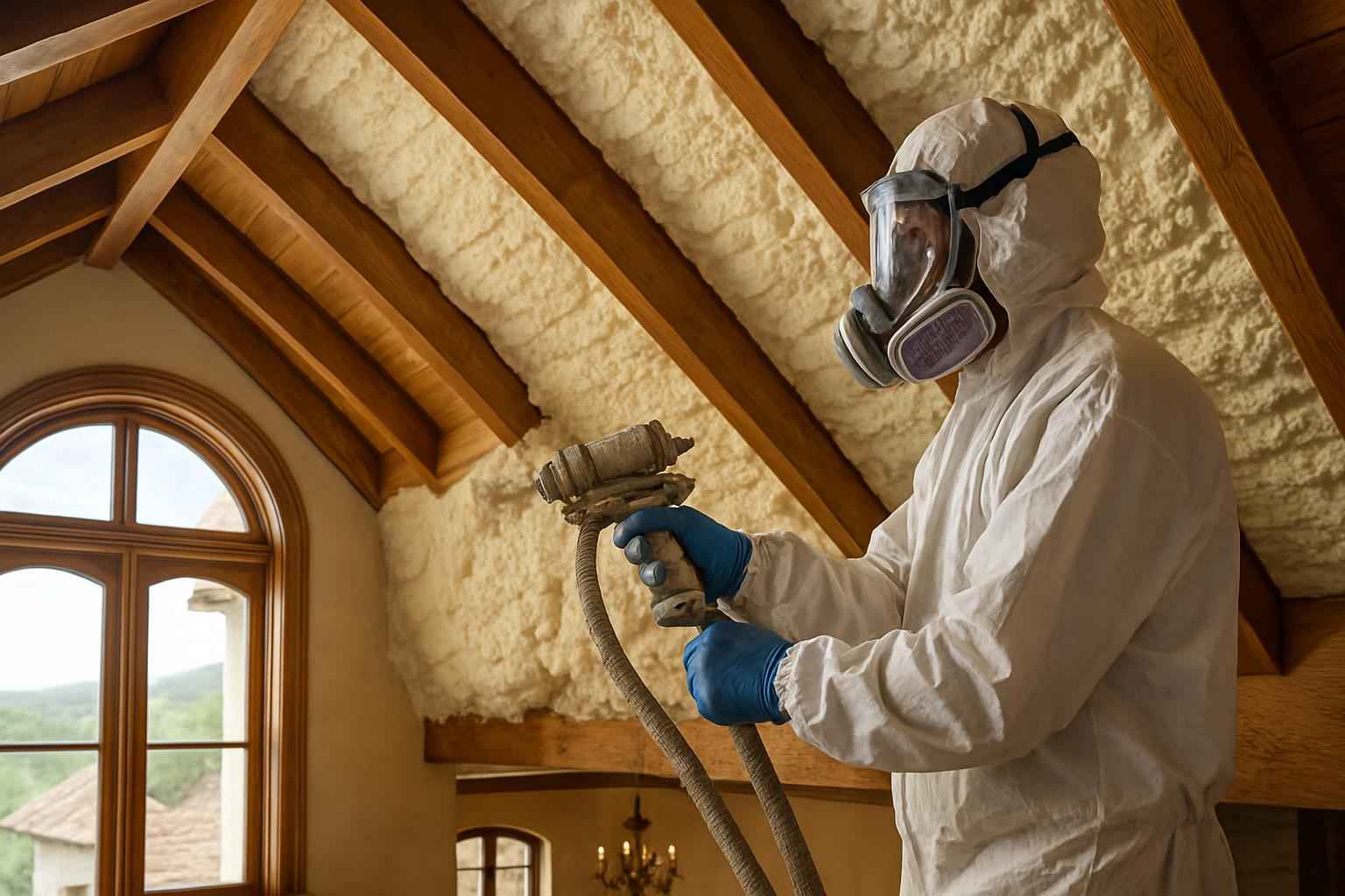 Spray Foam Insulation Repair Service in Llano TX