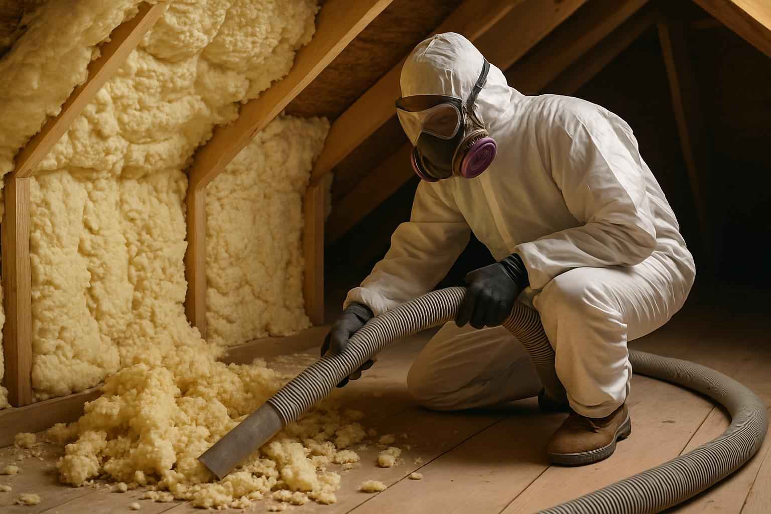 Spray Foam Removal Service in Cypress Mill TX