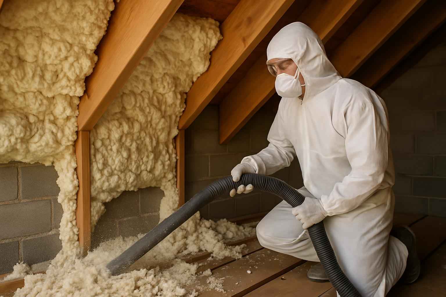 Spray Foam Removal Service in Round Mountain TX