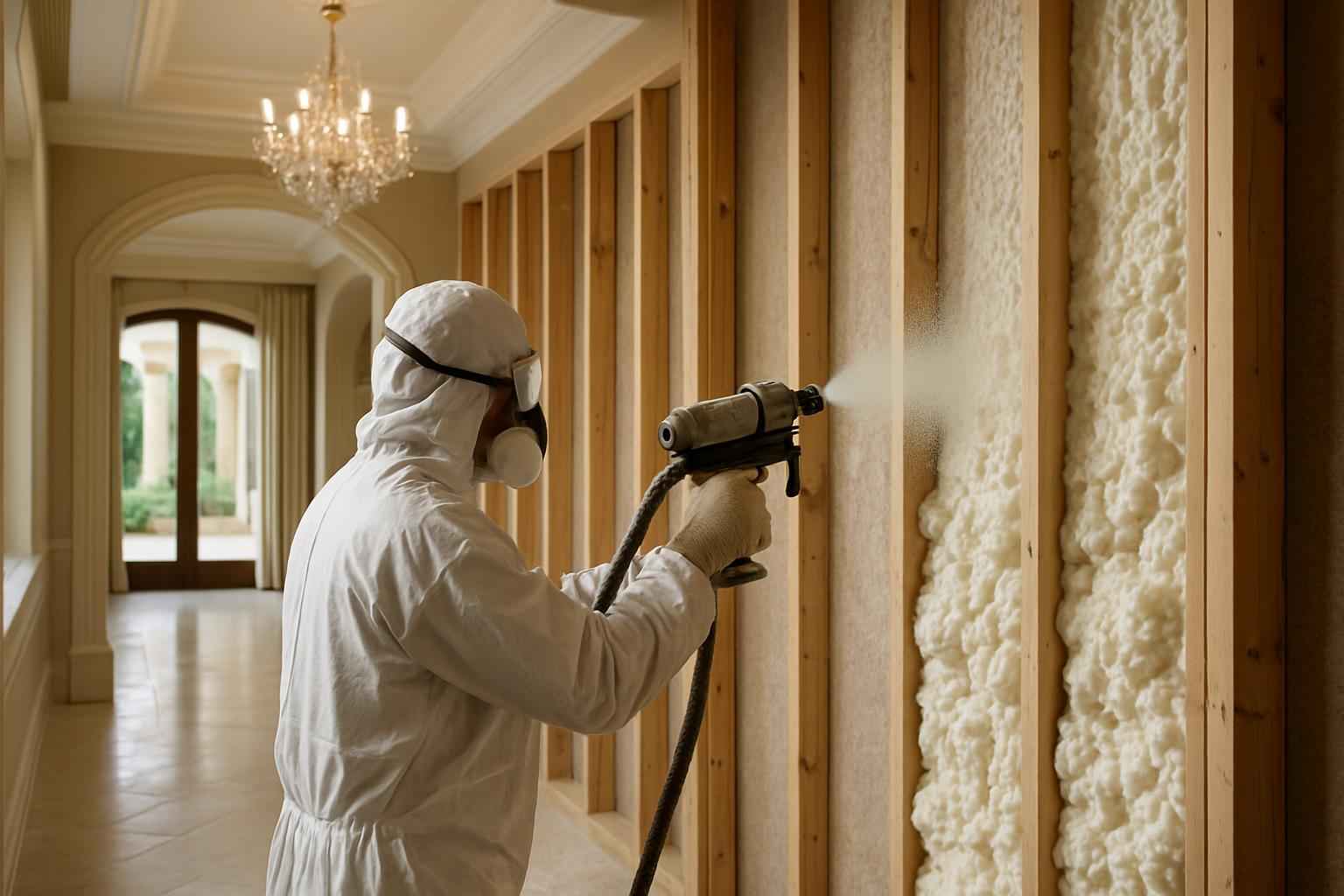 Tenant Finish Foam Insulation in Boerne TX