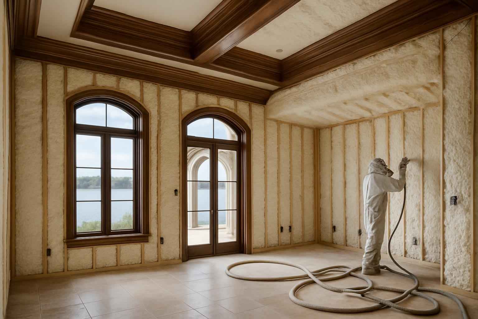 Tenant Finish Foam Insulation in Horseshoe Bay TX