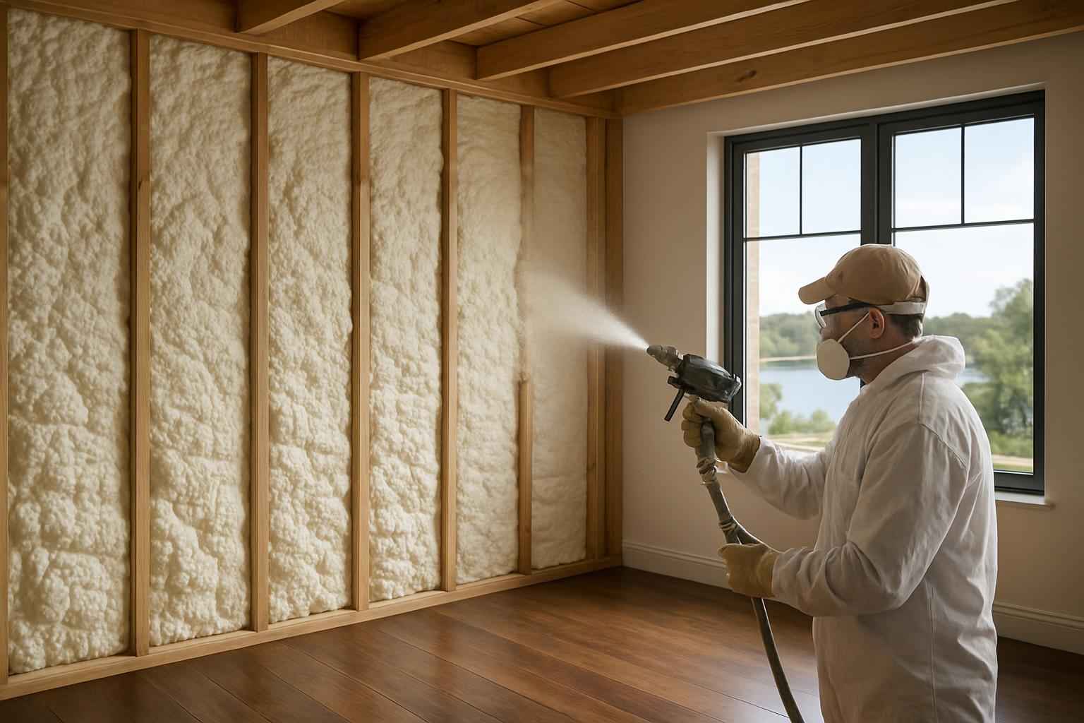 Tenant Finish Foam Insulation in Kingsland TX