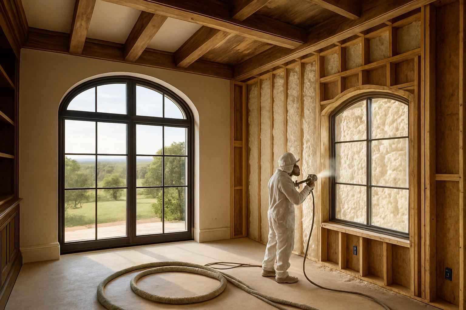 Tenant Finish Foam Insulation in Llano TX