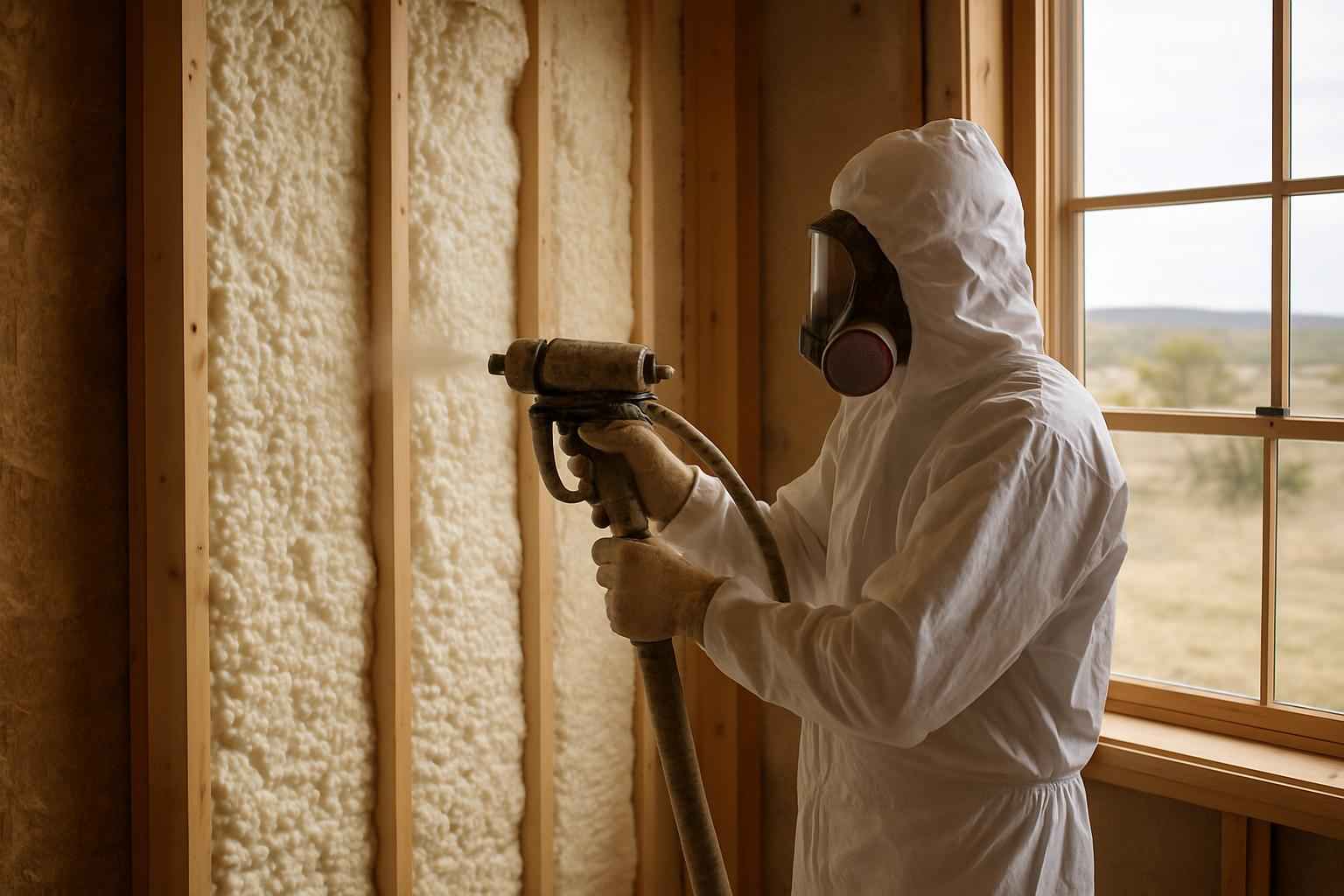 Wall Cavity Foam Injection Service in Round Mountain TX