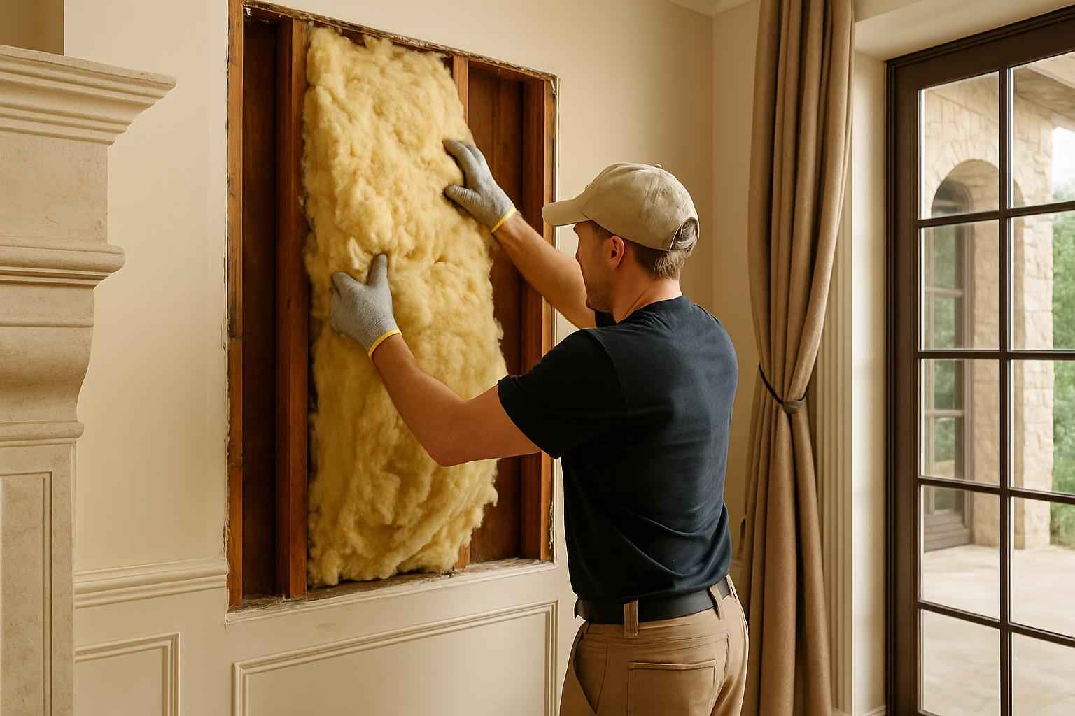 Wall Insulation Repair in Boerne TX
