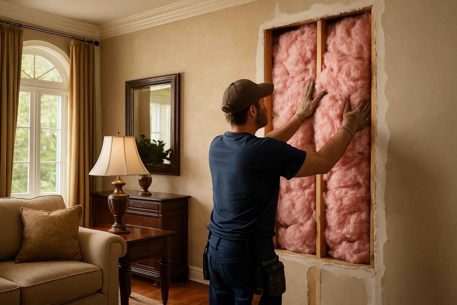 Wall Insulation Repair in Cypress Mill TX