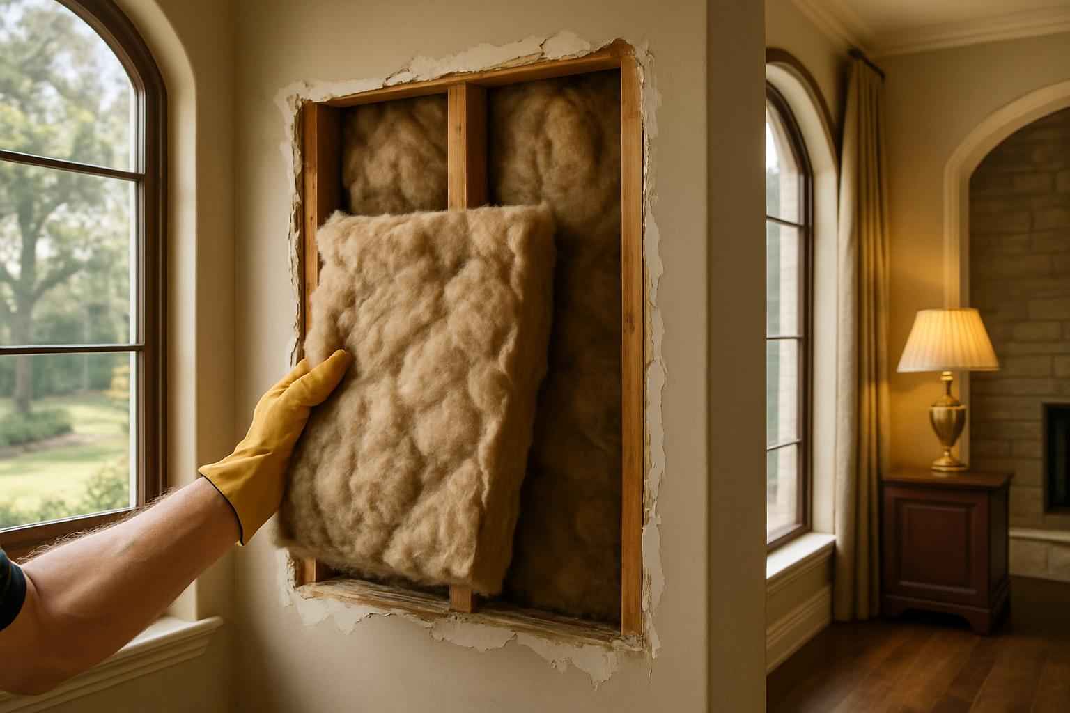Wall Insulation Repair in Kingsland TX