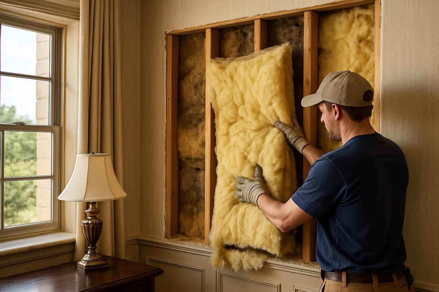 Wall Insulation Repair in Llano TX