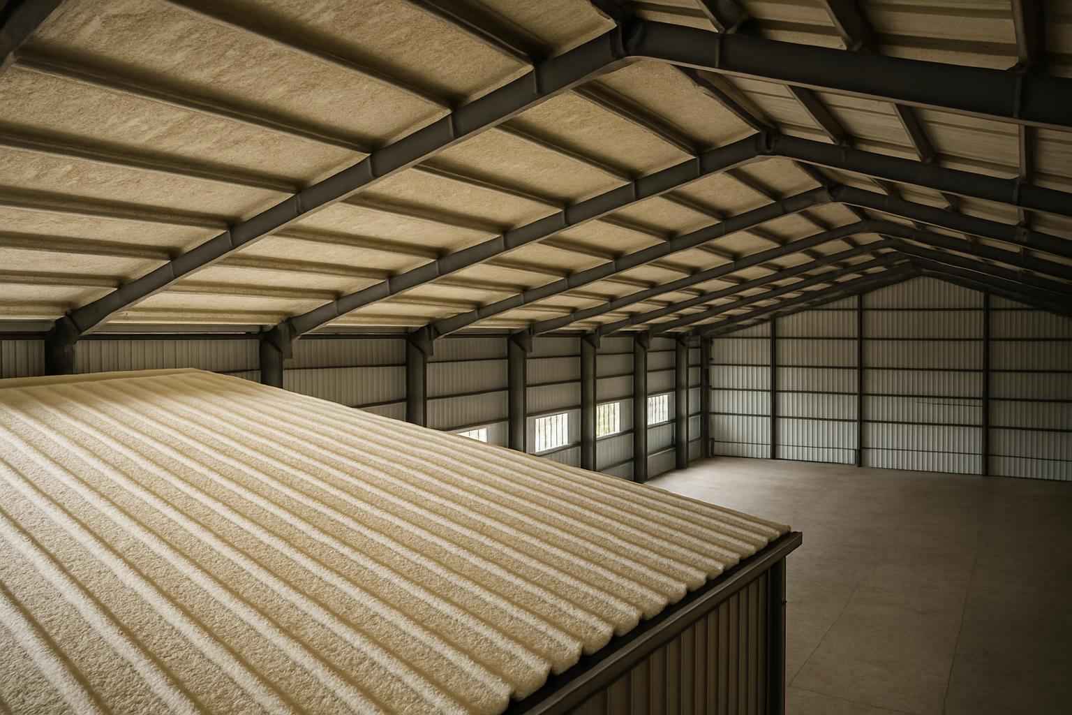 Warehouse Metal Roof Foam in Granite Shoals TX