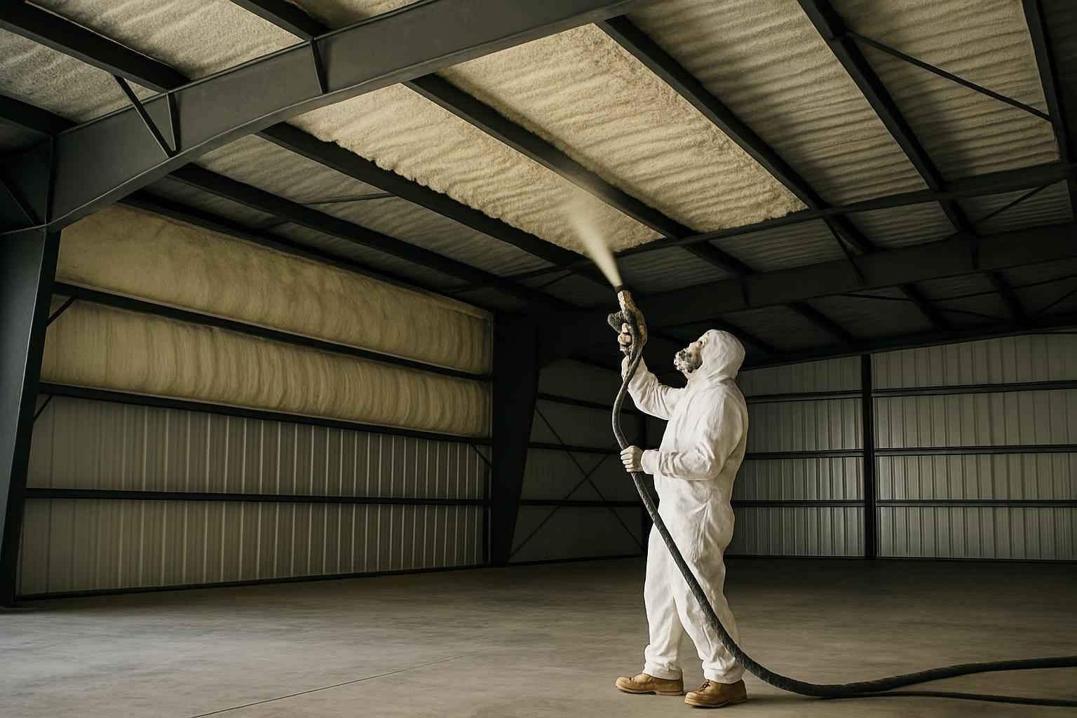 Warehouse Roof Foam Service in Cypress Mill TX