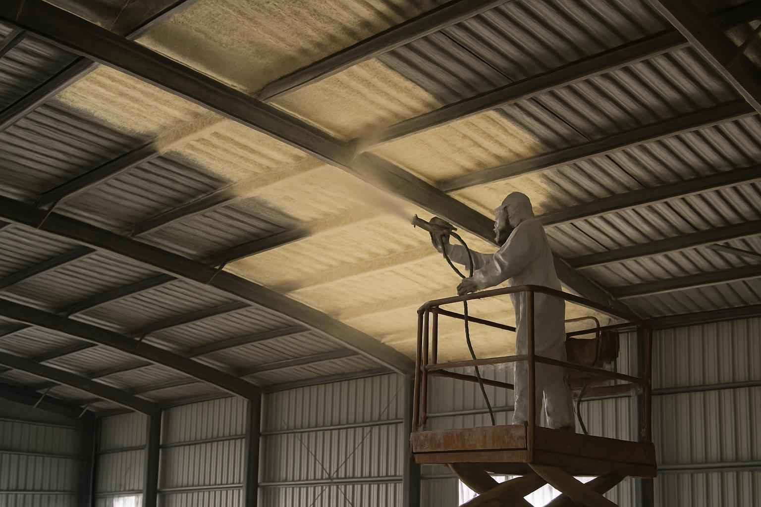 Warehouse Roof Foam Service in Granite Shoals TX