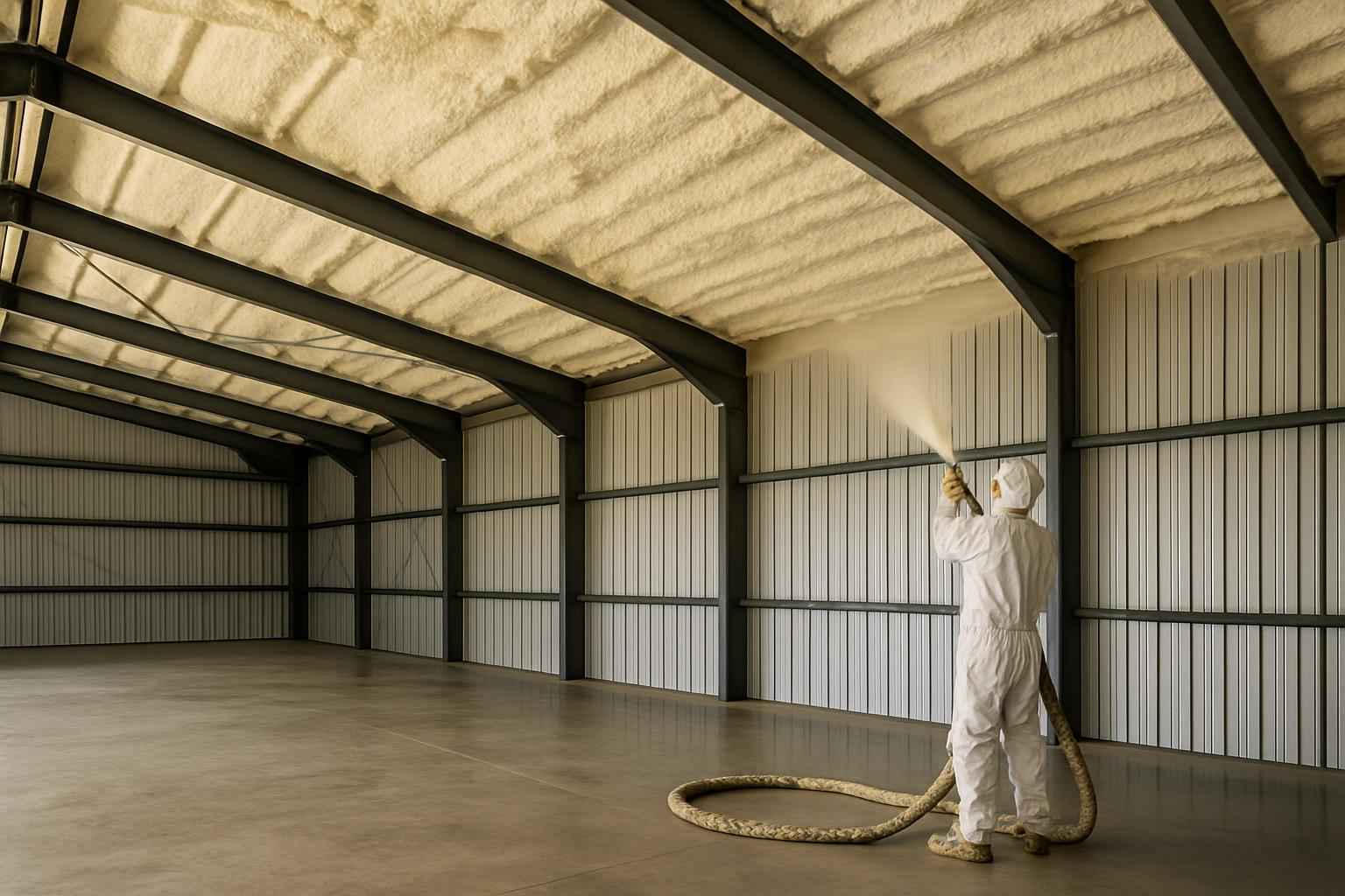 Warehouse Roof Foam Service in Horseshoe Bay TX
