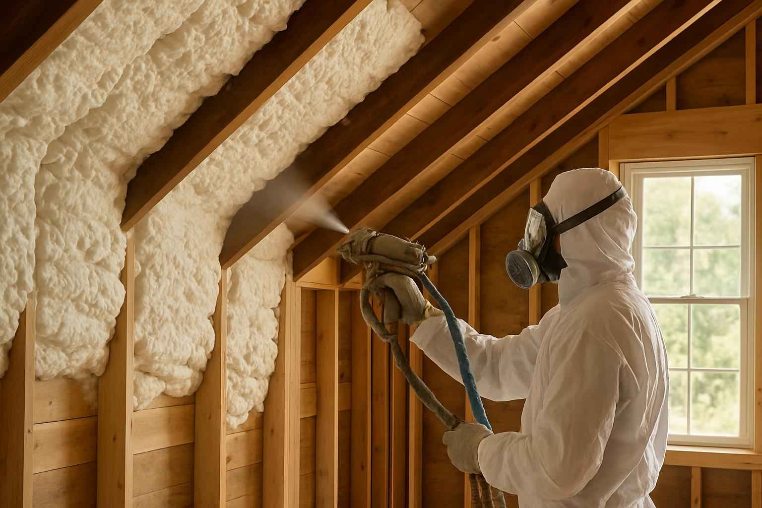 Whole Home Foam Installation in Boerne TX