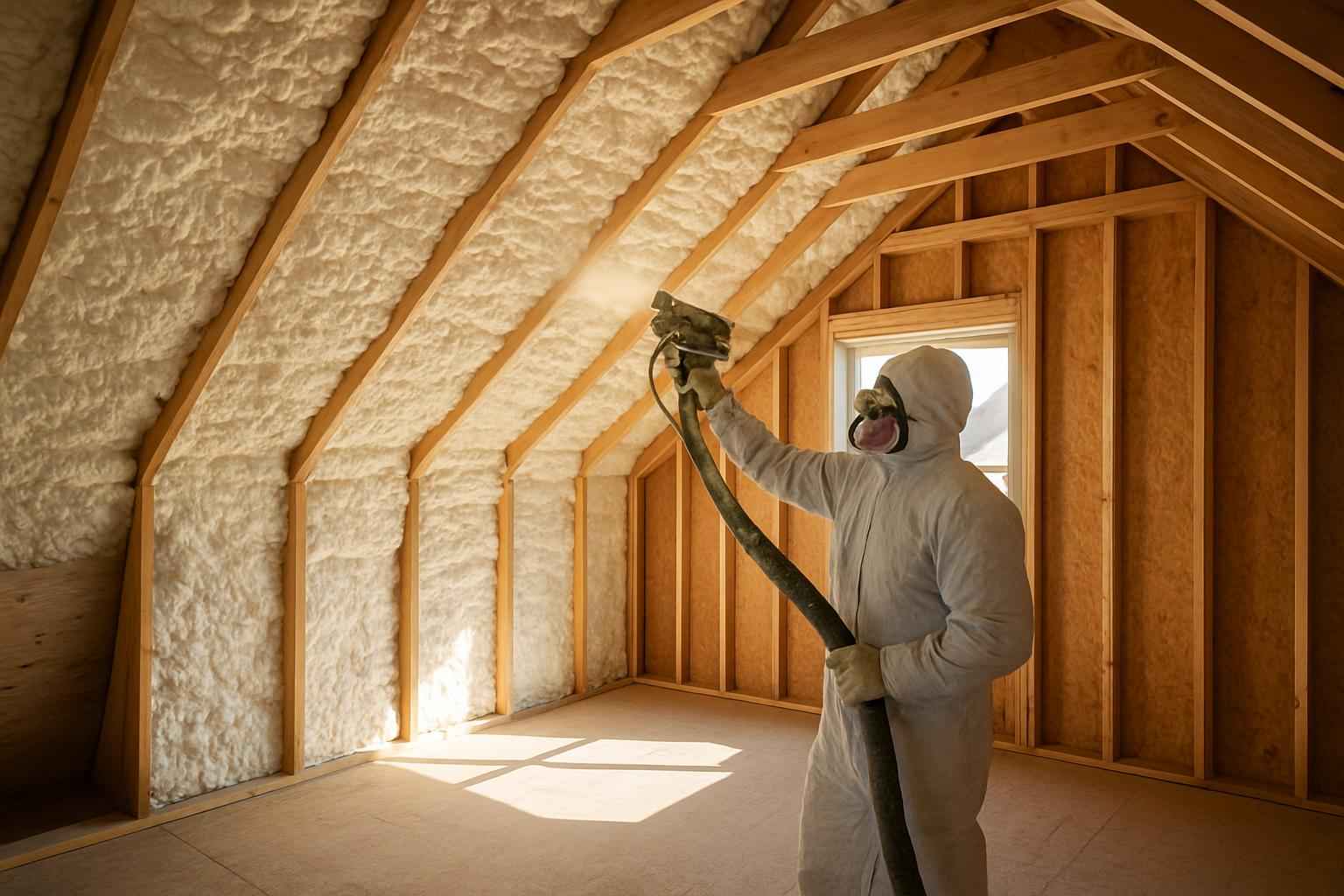 Whole Home Foam Installation in Cypress Mill TX