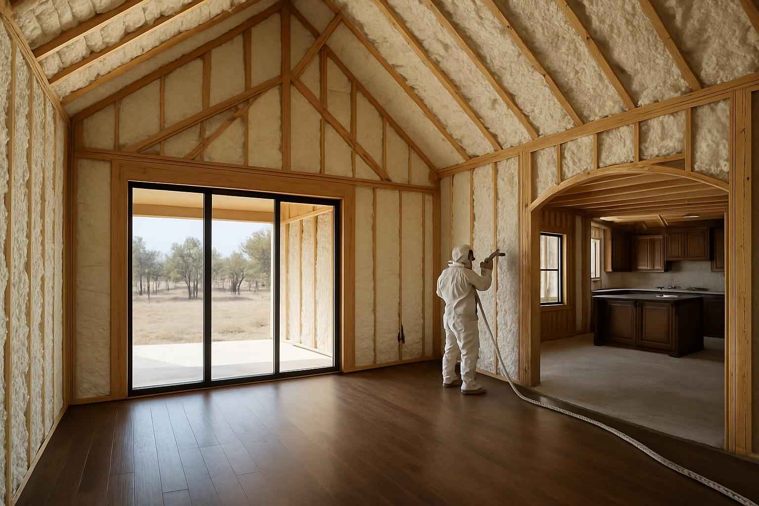 Whole Home Foam Installation in Llano TX