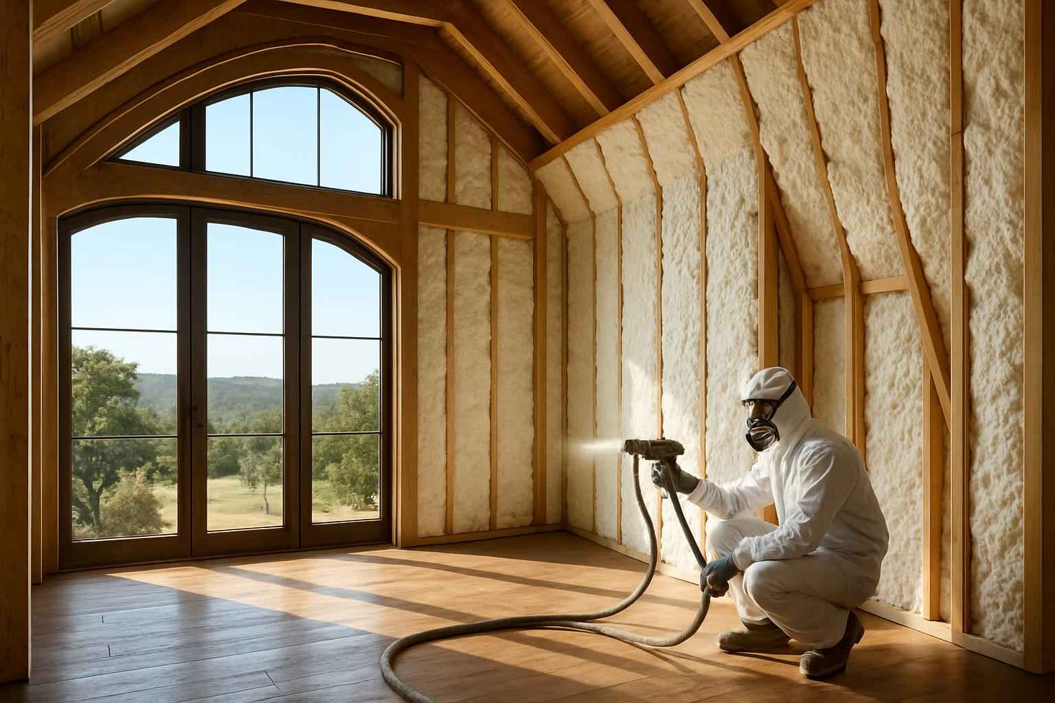 Whole Home Foam Installation in Mountain Home TX