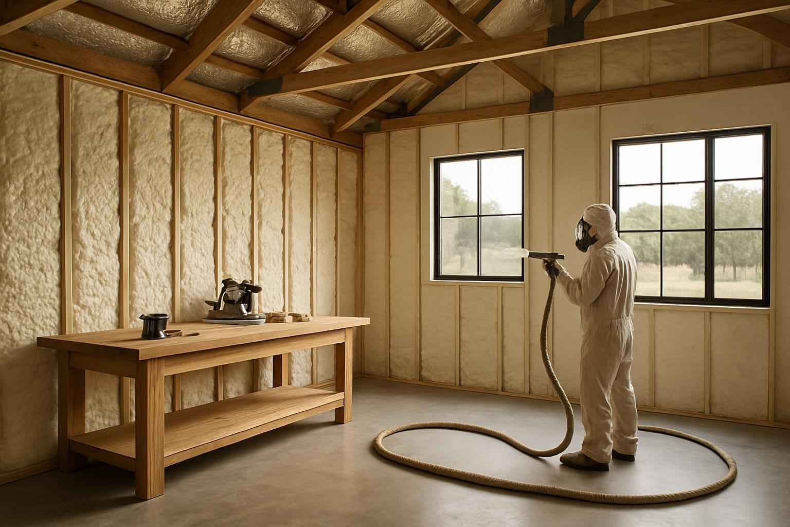 Workshop Insulation Company in Kendalia TX