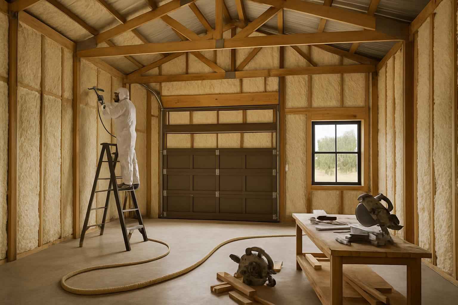 Workshop Insulation Company in Round Mountain TX