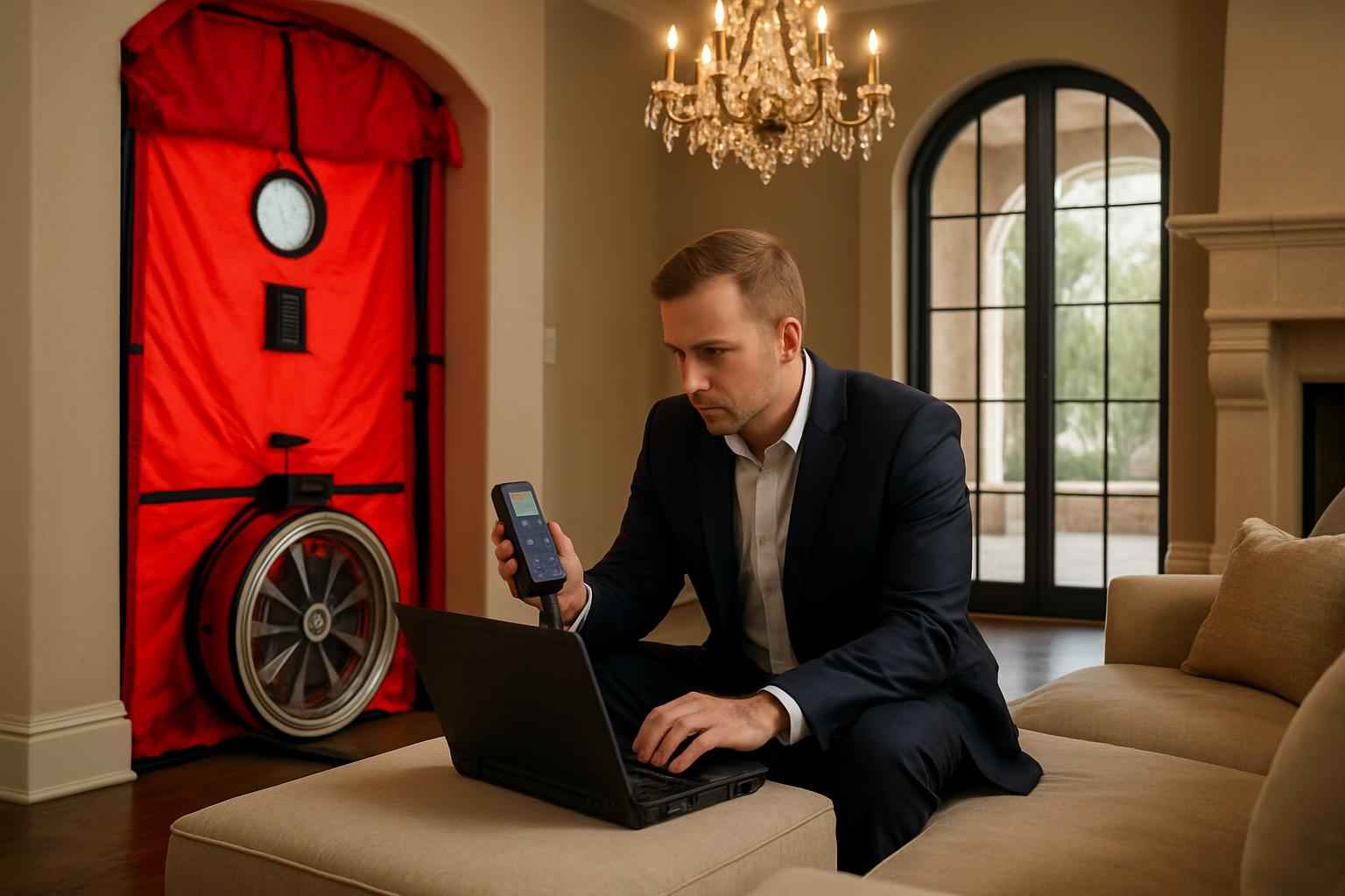 Air Leakage Report Service in Burnet TX