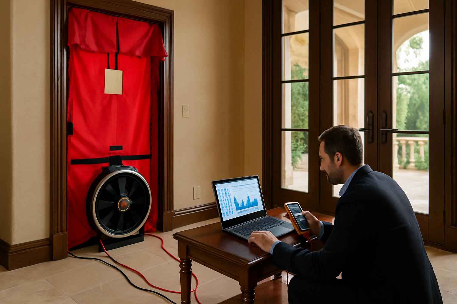 Air Leakage Report Service in Marble Falls TX