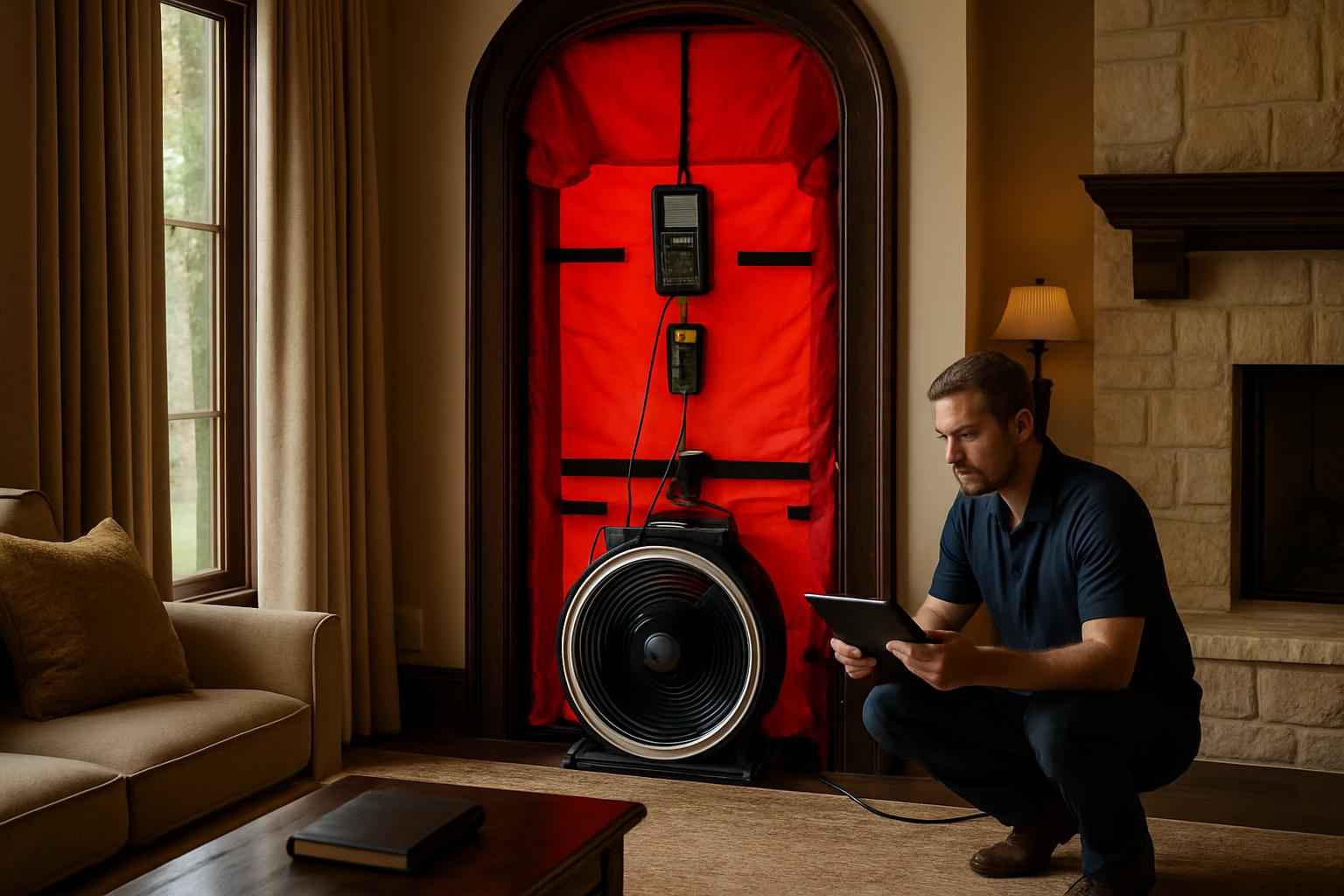 Air Leakage Report Service in Pontotoc TX