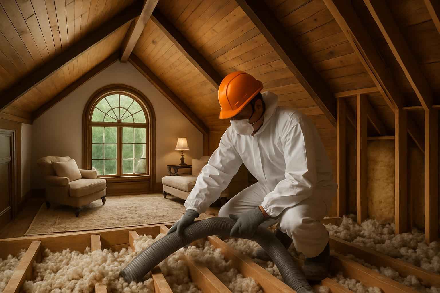 Attic Insulation Cleanout Service in Pipe Creek TX