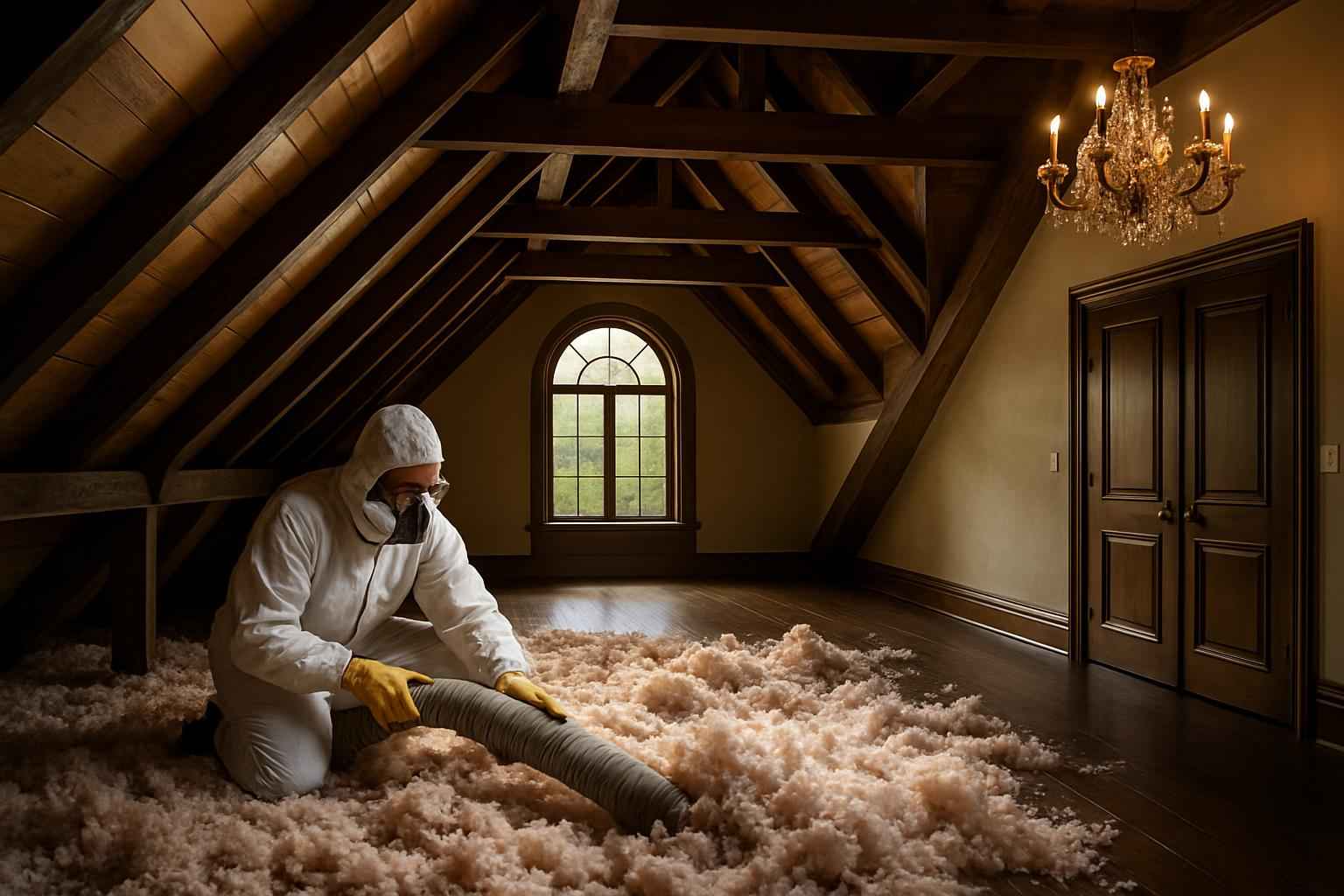 Attic Insulation Cleanout Service in Pontotoc TX