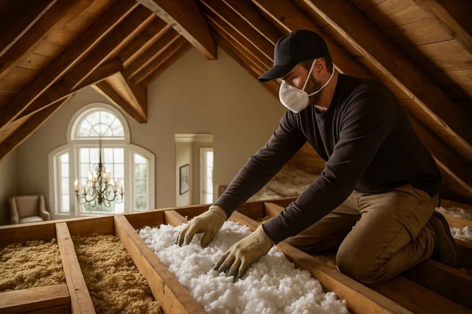 Attic Insulation Repair Service in Mason TX