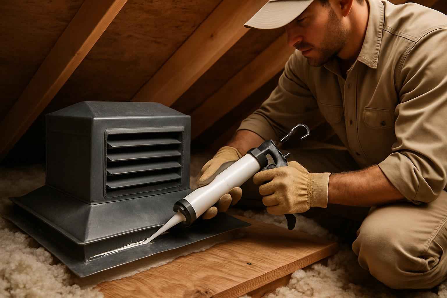 Attic Vent Sealing Service in Burnet TX