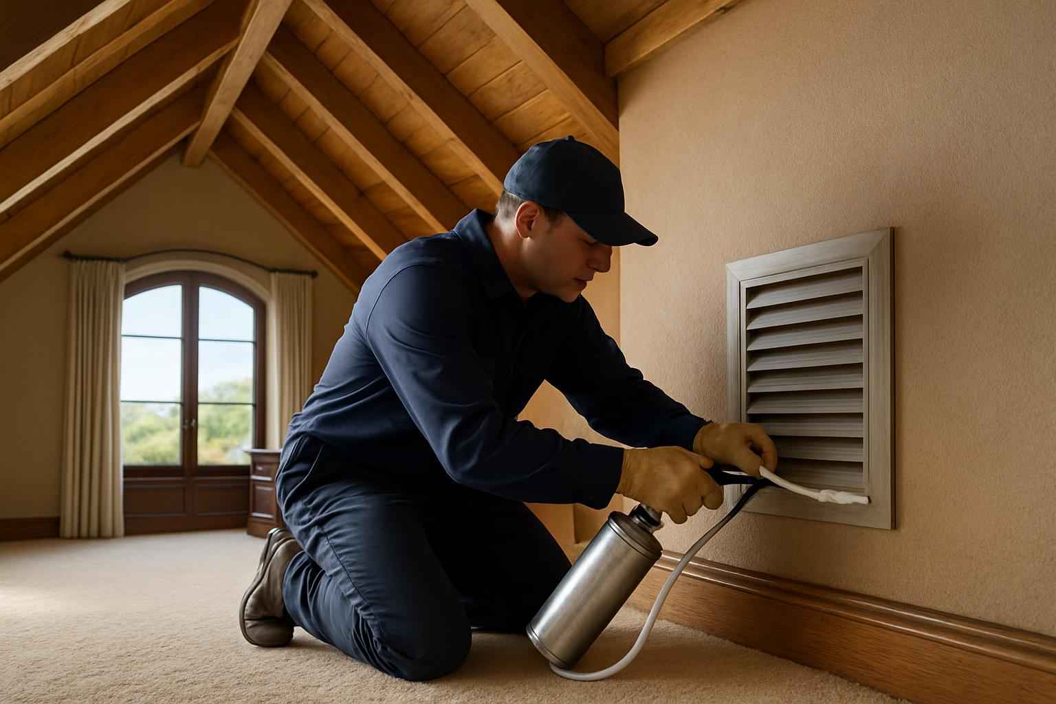 Attic Vent Sealing Service in Fischer TX